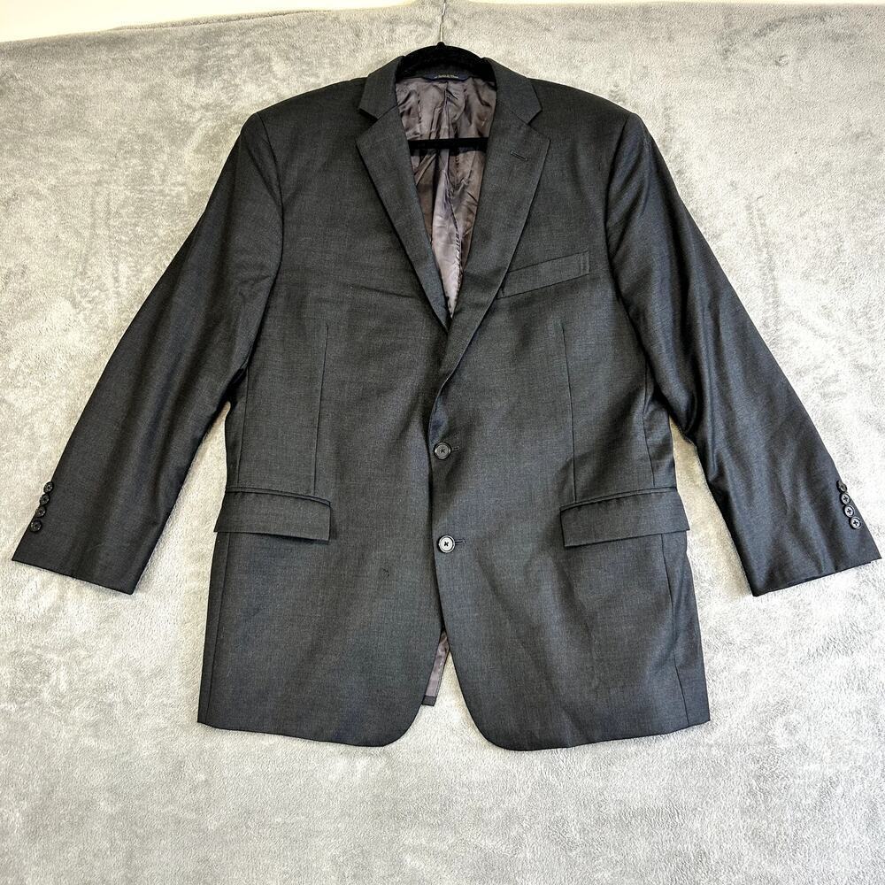 Brooks Brothers Men’s Wool Suit Jacket Blazer 43R W37 100% Wool Classic Fit